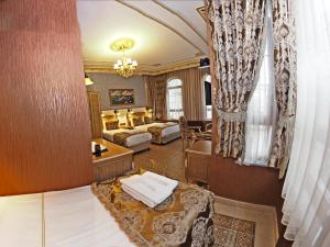 Posezení v ubytování Glamour Classic Hotel Istanbul Sirkeci