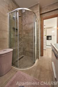 Kúpeľňa v ubytovaní Luxury apartment Charm with pool