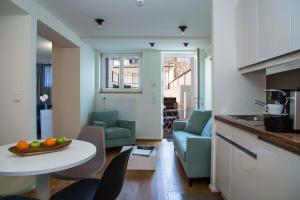 Eldhús eða eldhúskrókur á Residence Key Inn - Limperstberg +8 myndir
