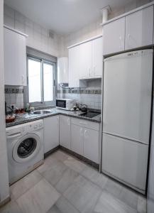 Kuchyň nebo kuchyňský kout v ubytování Alfareria Ocho