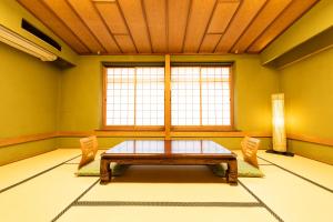 Posezení v ubytování Yamadaya Ryokan