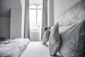 Letto o letti in una camera di Bad Schauenburg