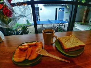 Comida en el bed and breakfast o alrededores