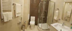 
Ванная комната в AZPETROL HOTEL QUSAR
