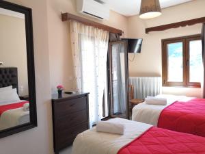 Postel nebo postele na pokoji v ubytování Spartacus House