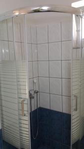 Koupelna v ubytování Studio Thalassa