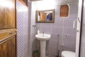 Koupelna v ubytování Riad Dar Mansoura