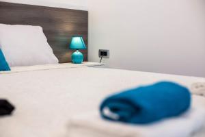Posteľ alebo postele v izbe v ubytovaní Julia apartments