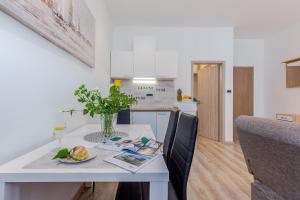Kuchyňa alebo kuchynka v ubytovaní Julia apartments
