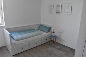 Postel nebo postele na pokoji v ubytování Zweite Heimat