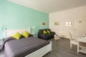 Χώρος καθιστικού στο Suite Napoletana