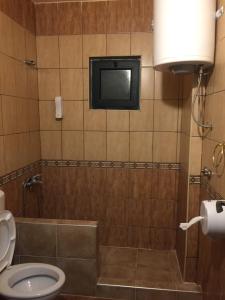 Koupelna v ubytování Guesthouse Liamra