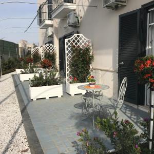 Balkón nebo terasa v ubytování IL GIARDINO DEI GLICINI