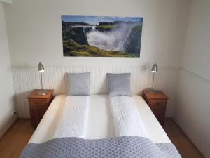 Voodi või voodid majutusasutuse Kirkjufell Hotel by Snæfellsnes Peninsula West Iceland - Grundarfjordur toas