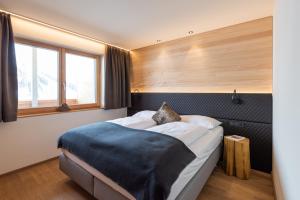 Ένα ή περισσότερα κρεβάτια σε δωμάτιο στο Wolfegg Appartement - Cafe - Bistro
