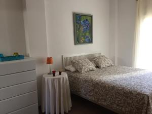 Posteľ alebo postele v izbe v ubytovaní Cabo de Gata Oasis Retamar