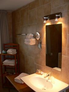 Koupelna v ubytování Hotel Prélude