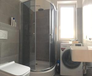 Koupelna v ubytování Apartmán Smokovec + 18 fotografií