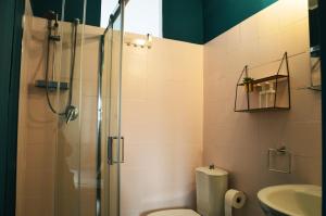 Ett badrum på Dimora San Camillo
