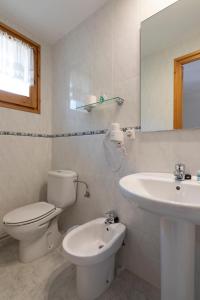Kúpeľňa v ubytovaní Hostal Montserrat