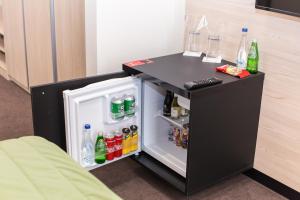 Kuchyň nebo kuchyňský kout v ubytování Hotel Grand Hedonist