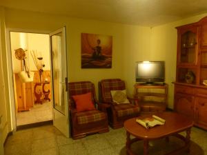 A television and/or entertainment centre at Casa Paco