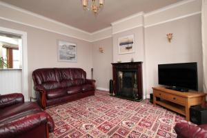 Zona d'estar a Three Bedroom Holiday House in Oban