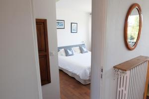Postel nebo postele na pokoji v ubytování Motel Cap Sol