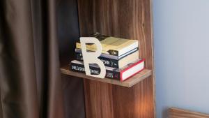 Biblioteca no hostel