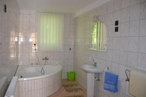 Ένα μπάνιο στο Arany Tisza Apartmanház +21 φωτογραφίες