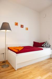 Кровать или кровати в номере MyRoom - Top Munich Serviced Apartments