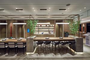 Restaurace v ubytování Hyatt Place Chengdu Pebble Walk