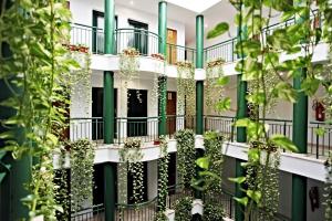 Balkón alebo terasa v ubytovaní Apartamentos Vértice Bib Rambla