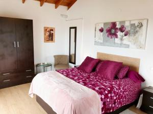 Postel nebo postele na pokoji v ubytování Estudio de encanto en Isla playa
