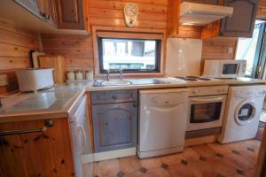 Kuchyň nebo kuchyňský kout v ubytování Fellside Lodge + 5 fotografií
