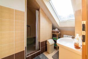A bathroom at Žrebčín Mlynčok