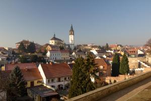 Výhľad na mesto Litoměřice alebo výhľad na mesto priamo z apartmánu
