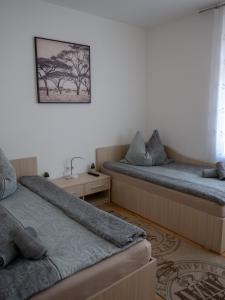 Postel nebo postele na pokoji v ubytování Haus Berta