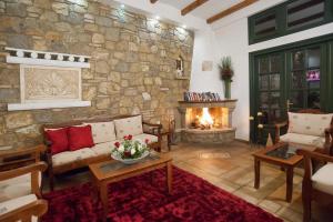 A seating area at Artemis Hotel