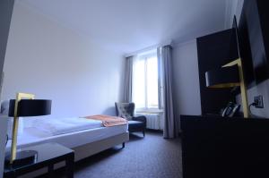 Letto o letti in una camera di Bad Schauenburg