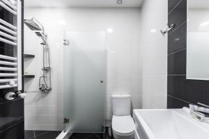 Koupelna v ubytování Siberia Hotel