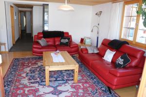 Posezení v ubytování Ferienwohnung Rigoleth