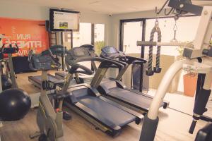 Fitness centrum a/nebo fitness zařízení v ubytování Rio Hotel by Bourbon Curitiba