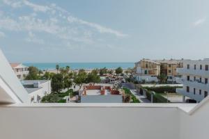 Vista generica sul mare o vista sul mare dall'interno dell'hotel