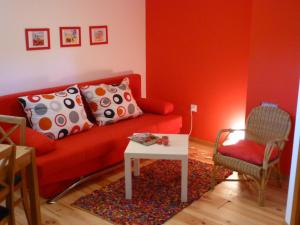 Istumisnurk majutusasutuses B&B Les Biolleys