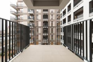 Budynek, w którym mieści się apartament