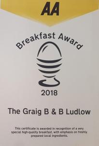 ラドローにあるThe Graig Bed & Breakfast Ludlowの図書館の看板