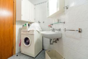 Kúpeľňa v ubytovaní "Apartment Zagreb Idila Center", with a balcony, speed WiFi + 37 fotografií