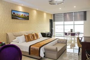 Istumisnurk majutusasutuses Hotel Crowner David