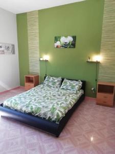 Posteľ alebo postele v izbe v ubytovaní Villa Vacanze Giuseppe